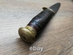 Vtg Ww2 British Taylor Eye Witness Sheffield Combat Trench Fighting Dagger Knife