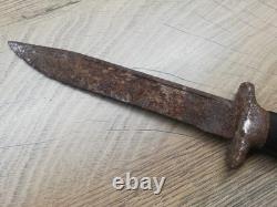 Vtg Ww2 Wwii Bulgarian German Combat Trench Fighting Knife K98 Mauser Dagger