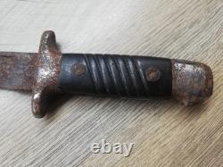 Vtg Ww2 Wwii Bulgarian German Combat Trench Fighting Knife K98 Mauser Dagger