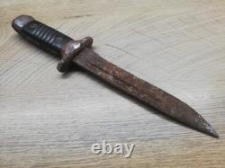 Vtg Ww2 Wwii Bulgarian German Combat Trench Fighting Knife K98 Mauser Dagger