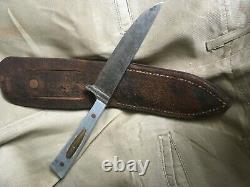 WW! German fighting knife boot knife WWI dagger WWII ww2 theater knife