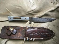 WW! German fighting knife boot knife WWI dagger WWII ww2 theater knife