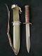 Ww Ii 2 Us M3 Pal Trench Fighting Knife Dagger M8 Scabbard Army Paratrooper A+