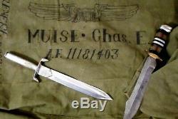 WW II Theater Knife Vet Grouping -WW2 Fighting -Dagger/Duffel/Antique Trench Art