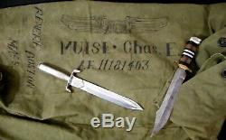 WW II Theater Knife Vet Grouping -WW2 Fighting -Dagger/Duffel/Antique Trench Art