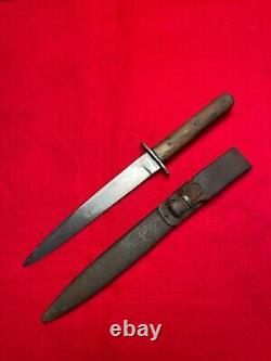 WW1 Rare Austro Hungarian M1917 Boot Fighting Trench Knife/Dagger with Sheath