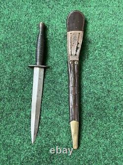 WW2 Authentic Fairbairn Sykes WILKINSON SWORD FS Fighting KNIFE Dagger