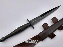 WW2 British commando FAIRBAIRN SYKES 2ND pattern B2 MINTY fighting knife dagger