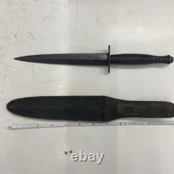 WW2 Fairbairn Sykes Stiletto Dagger Fighting Knife Sheffield England Vtg Antique