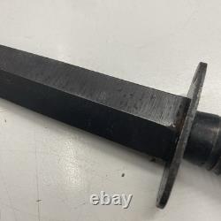 WW2 Fairbairn Sykes Stiletto Dagger Fighting Knife Sheffield England Vtg Antique