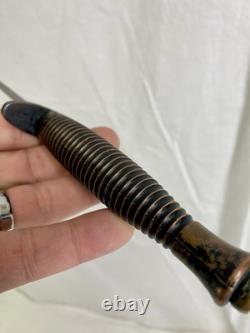WW2 Fairbairn Sykes Stiletto Dagger Fighting Knife Sheffield England Vtg Antique