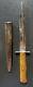 Ww2 German Air Force Nahkampfmesser Combat Boot Trench Knife Dagger With Scabbard