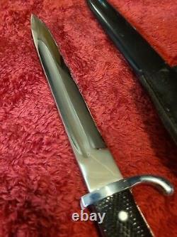 WW2 German Dress Bayonet SS knife R. Klaas Kissing Crane Solingen Dagger Case K98