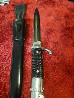 WW2 German Dress Bayonet SS knife R. Klaas Kissing Crane Solingen Dagger Case K98