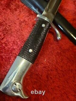 WW2 German Dress Bayonet SS knife R. Klaas Kissing Crane Solingen Dagger Case K98