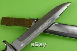 WW2 German Fighting Knife Dagger K98 scabbard Mauser 40659 Bulgarian army WWII