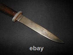 WW2 German Wehrmacht Nahkampfmesser COMBAT TRENCH KNIFE / DAGGER PUMA