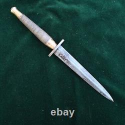 WW2 Style Fairbairn Sykes Commando England British Military fighting Knife 12