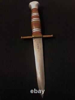 WW2 Theater Fighting Knife -EXCEPTIONAL Dagger -US Military Collection -ID'd