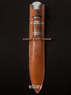 WW2 Theater Fighting Knife -EXCEPTIONAL Dagger -US Military Collection -ID'd