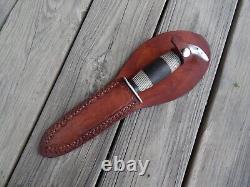 WW2 US Handmade THEATER DAGGER Fighting Knife Snake Head