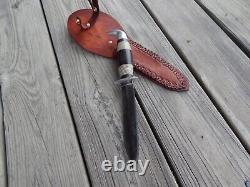 WW2 US Handmade THEATER DAGGER Fighting Knife Snake Head