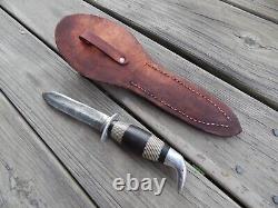 WW2 US Handmade THEATER DAGGER Fighting Knife Snake Head