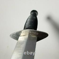 WW2 WWII Era French Inox Le Commando Fighting Boot Knife Stilleto Dagger