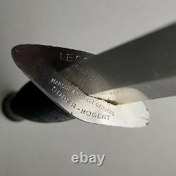 WW2 WWII Era French Inox Le Commando Fighting Boot Knife Stilleto Dagger