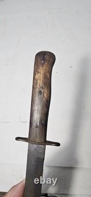 WW2 WWII German Luftwaffe Fighting Knife Boot Dagger In Need Of Restoration