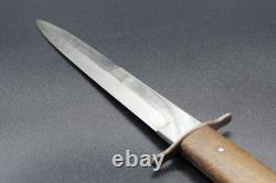 WW2 WWII German Luftwaffe Fighting Knife Boot Dagger & Scabbard