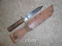 WW2 WWII U. S. Made Knife Fixed Blade Combat Dagger