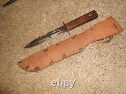 WW2 WWII U. S. Made Knife Fixed Blade Combat Dagger