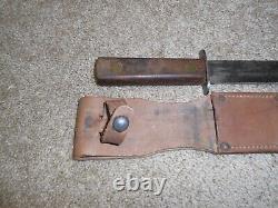 WW2 WWII U. S. Made Knife Fixed Blade Combat Dagger