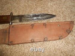 WW2 WWII U. S. Made Knife Fixed Blade Combat Dagger