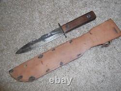 WW2 WWII U. S. Made Knife Fixed Blade Combat Dagger