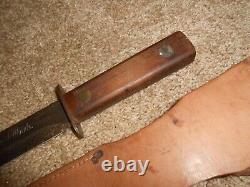 WW2 WWII U. S. Made Knife Fixed Blade Combat Dagger