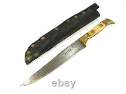 WWI French Trench Knife Boot Combat Fighting Dagger BUTCHER KNIFE