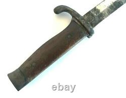 WWI German Trench Fighting Knife Boot Dagger Grabendolch E&F HORSTER Marked