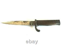 WWI German Trench Knife Boot Fighting Combat Dagger Dirk E&F HORSTER Marked