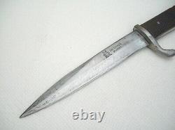 WWI THEATER WWII German Soldier CARL EICKHORN Solingen TRENCH FIGHTING KNIFE