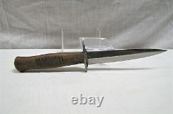 WWI WWII German trench, boot, fighting knife dagger withscabbard Hugo Solingen