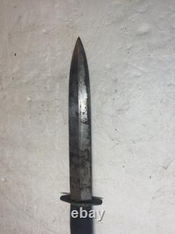 WWII British Taylor Eye Witness Sheffield Fighting Dagger Fixed Blade Knife