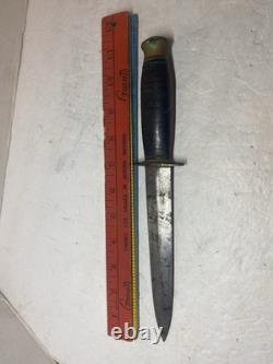 WWII British Taylor Eye Witness Sheffield Fighting Dagger Fixed Blade Knife