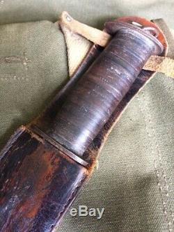 WWII EGW fighting Knife Dagger WW2 Scarce Type