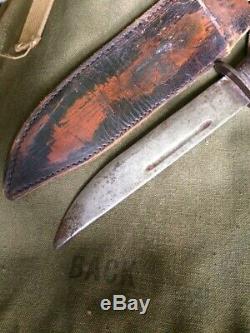 WWII EGW fighting Knife Dagger WW2 Scarce Type