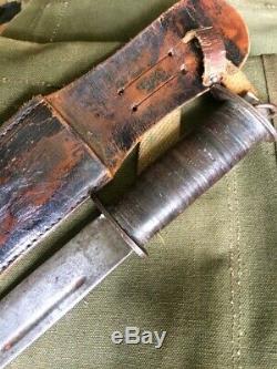 WWII EGW fighting Knife Dagger WW2 Scarce Type