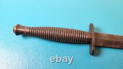 WWII Fairbairn Sykes Fighting Knife Dagger England F-S 3rd Pattern 4 TR1059