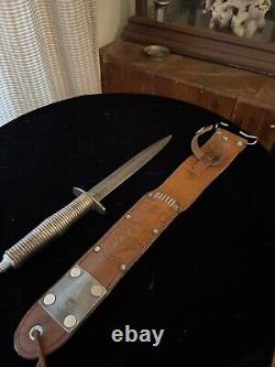 WWII Fairbairn-Sykes fighting knife dagger