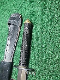 WWII Fairbairn-Sykes fighting knife dagger